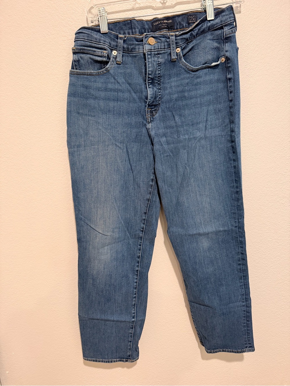 Lucky Brand Women’s Bridgette High Rise 12/31 Blue Denim Jeans